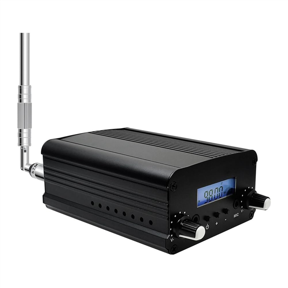Transmisor FM Sonido estéreo con amplificadores