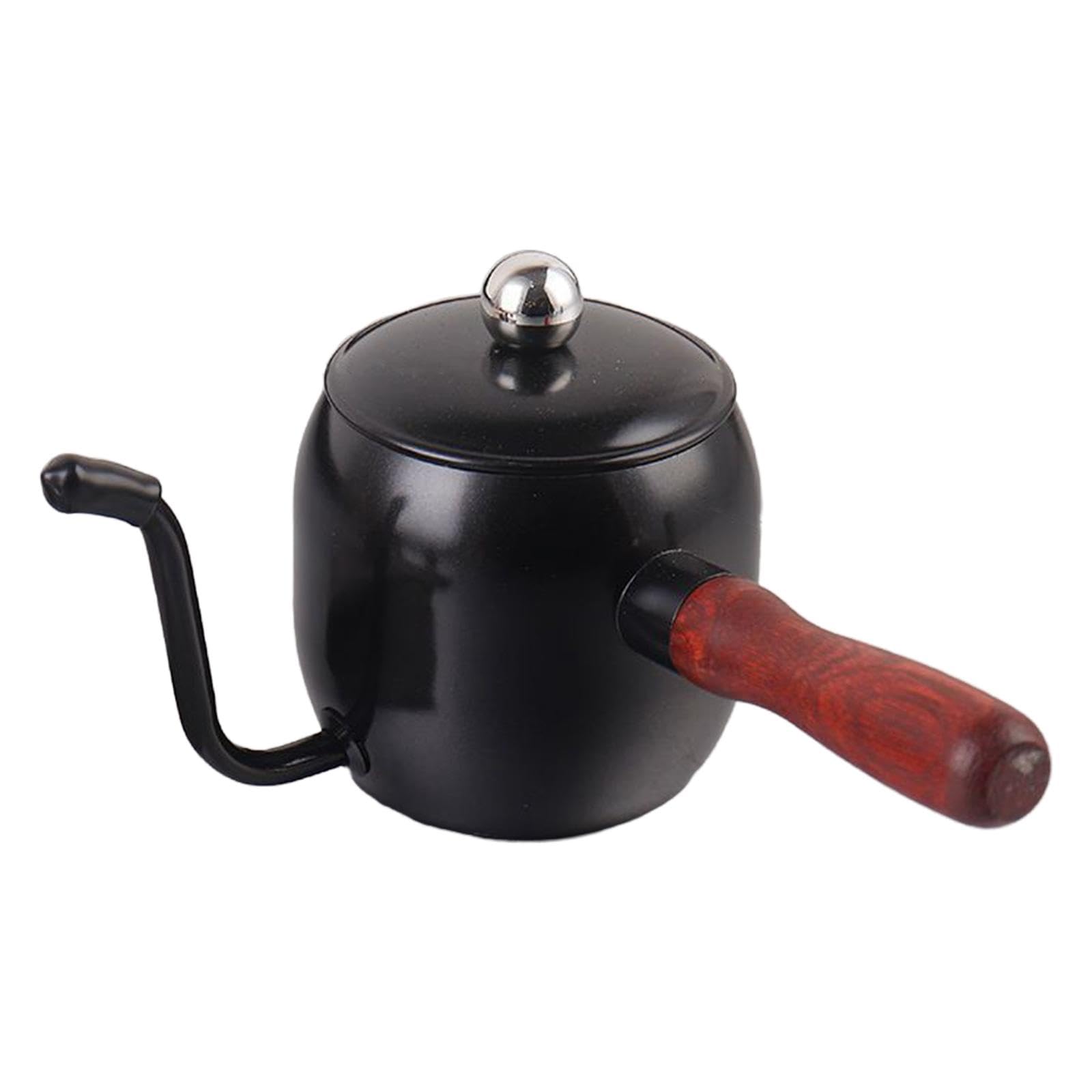 Bouilloire infusion lente 500ml noire pour réussir son café filtre