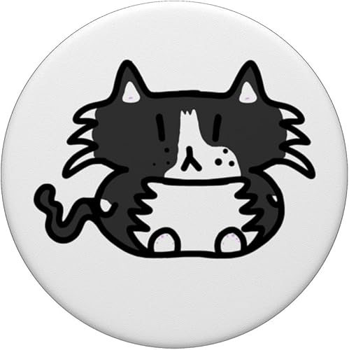 Miniatura 3 de Lindo esmoquin gato PopSockets intercambiables PopGrip