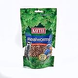Kaytee Mealworm Food Pouch for Wild Birds, 3.5 Ounces