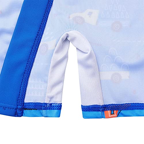 Image of Girls Long Sleeve Zipper Rash Guard 1 Piece UPF 50+ Sun Protection
