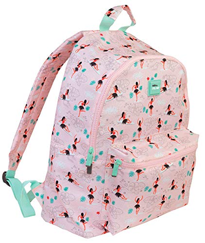 Milan Mochila Escolar  Capacidad 21l Hula Tipo Casual  41 cm  Rosa