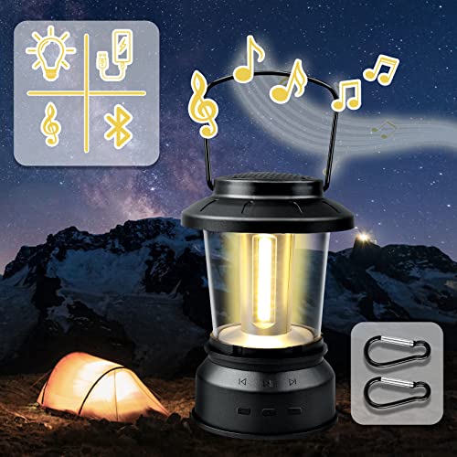 Outdoor Bluetooth Lantern Speakers with Light, Bluetooth Speaker Lamp