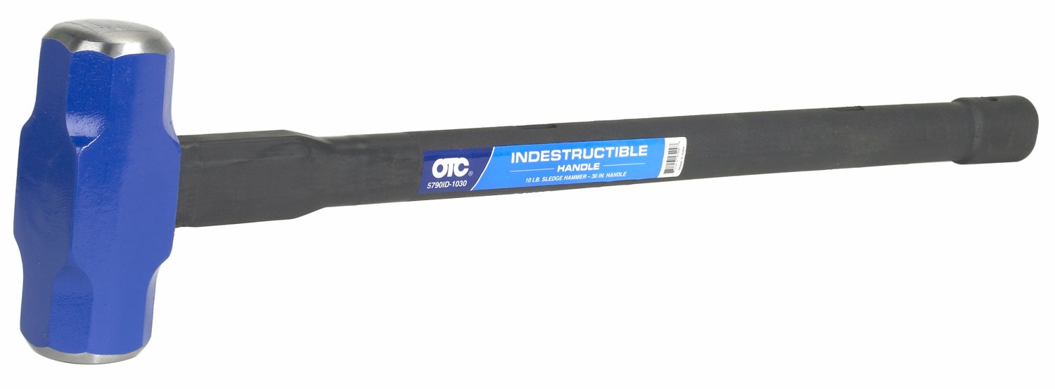 Marteau double face OTC avec manche long de 76,2 cm pour démolition efficace