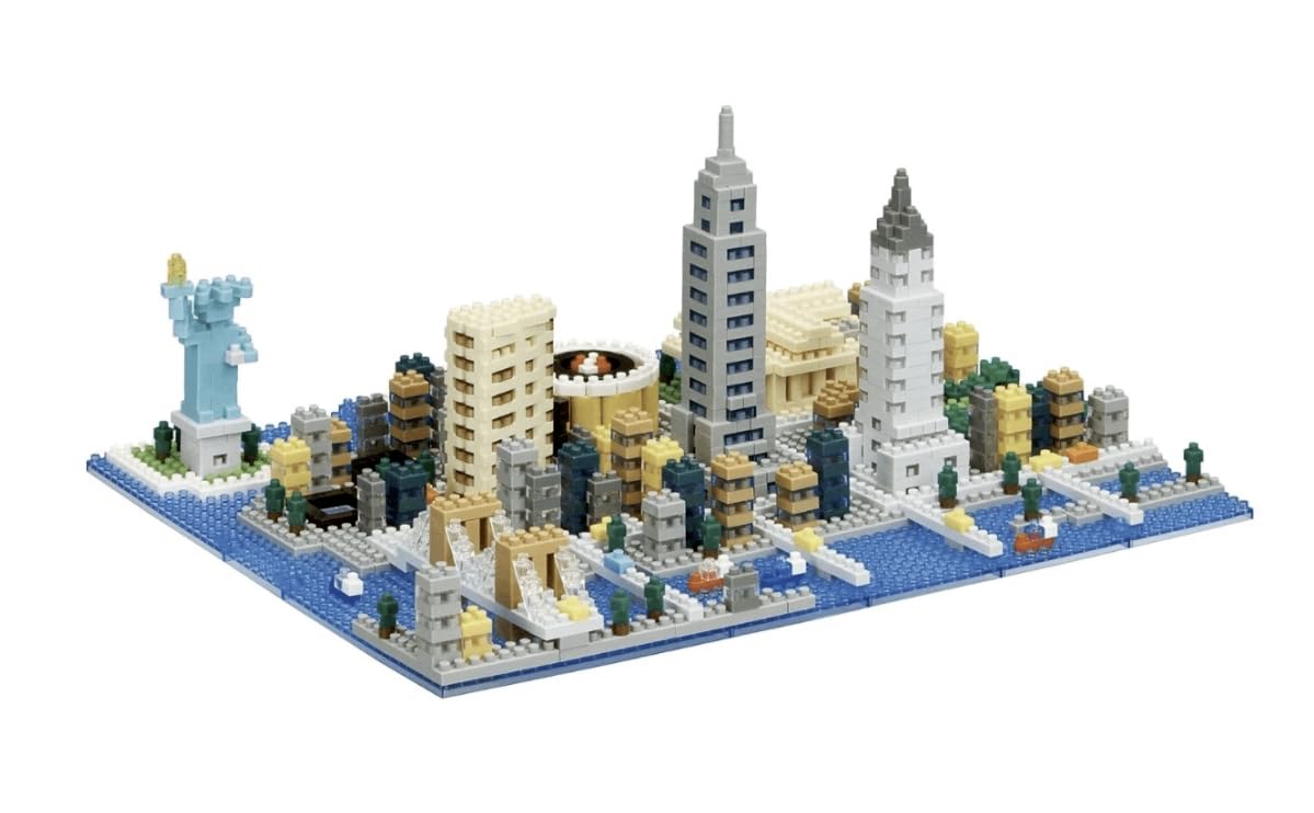 Amazon.co.jp: nanoblock ナノブロック ニューヨーク NB-033 : おもちゃ