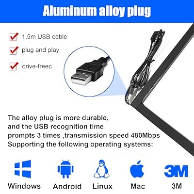 Enhance Your Interactive Experience with 50 Inch Multi-Touch Infrared Touch Overlay | USB Free Driver | HID Compatible - Ideal for IR Touch Screen Panel or Interactive Display - SpecialTouch