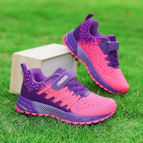 Image of KUBUA Kids Sneakers Lightweight Boys Girls Tennis Shoes