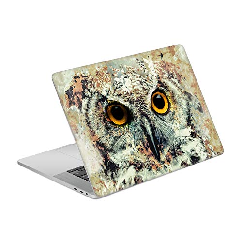 Skin MacBook Pro 16 A2141 hibou pour travailler au café stylé