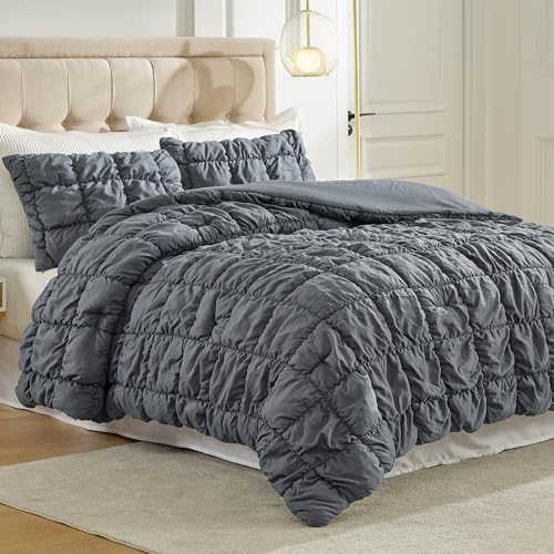 Amélie Home Grey Bubble Comforter Set Twin - Price Drop