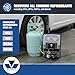 Mastercool 69360 R134a Automotive Refrigerant Recovery System – Includes 30 lb DOT Tank, 1/2 HP Dual-Piston Oil-Less Compressor, Fast Recovery with Coupler for Vehicle A/C