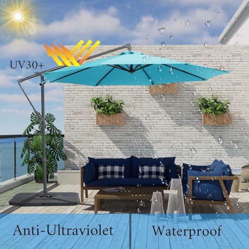 Dosel de repuesto para parasol de terraza ideal para crear sombra junto a la piscina 4
