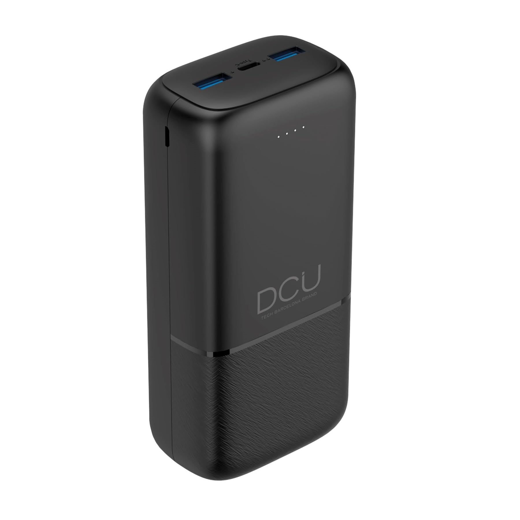 DCU Tecnologic Power Bank Cargador Móvil Portátil Batería Externa 30000mAh con 3 Salidas USB Power Delivery 20W + Quick Charge 22.5W