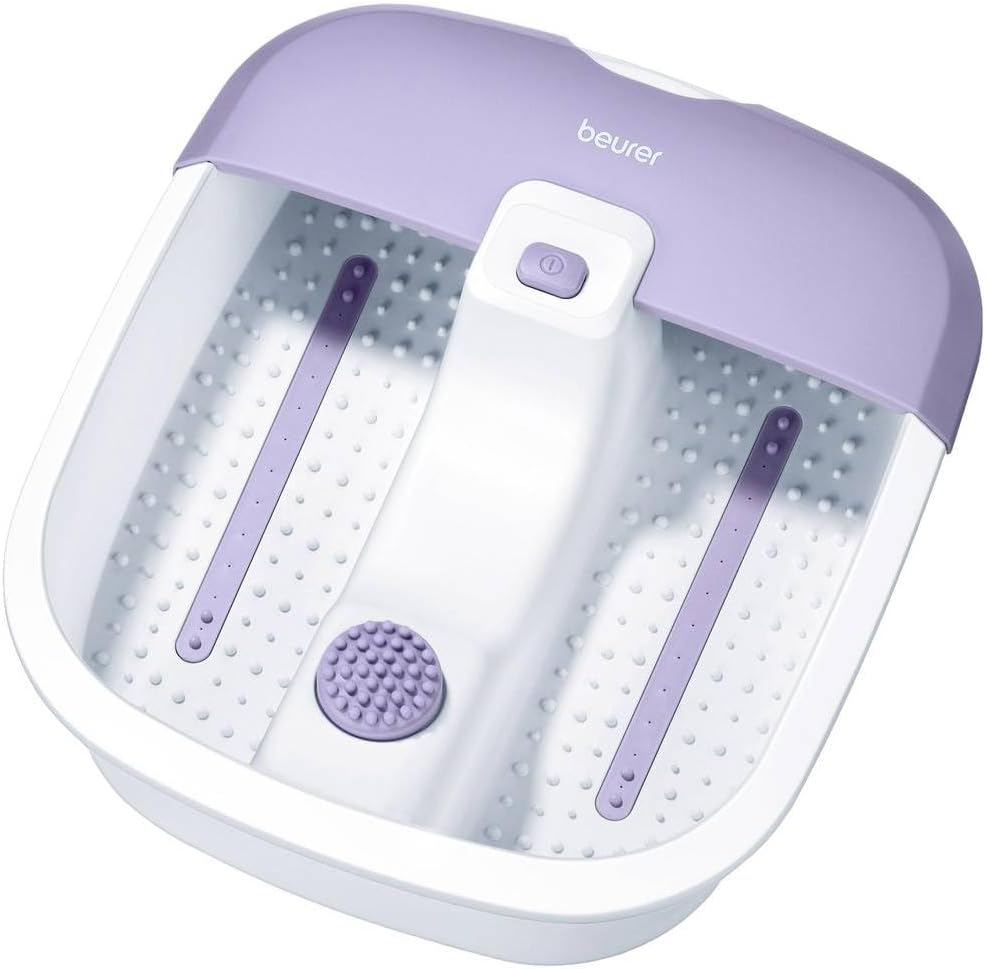Battery Powered Spa Foot Massager for Foot, Purple