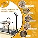 Dog Treadmill,Dog Pacer Treadmill for Large/Medium Dogs,Slatmill for Dogs,Pet Treadmill for Dogs Indoor & Outdoor,Training for Dogs,Up to 176lb