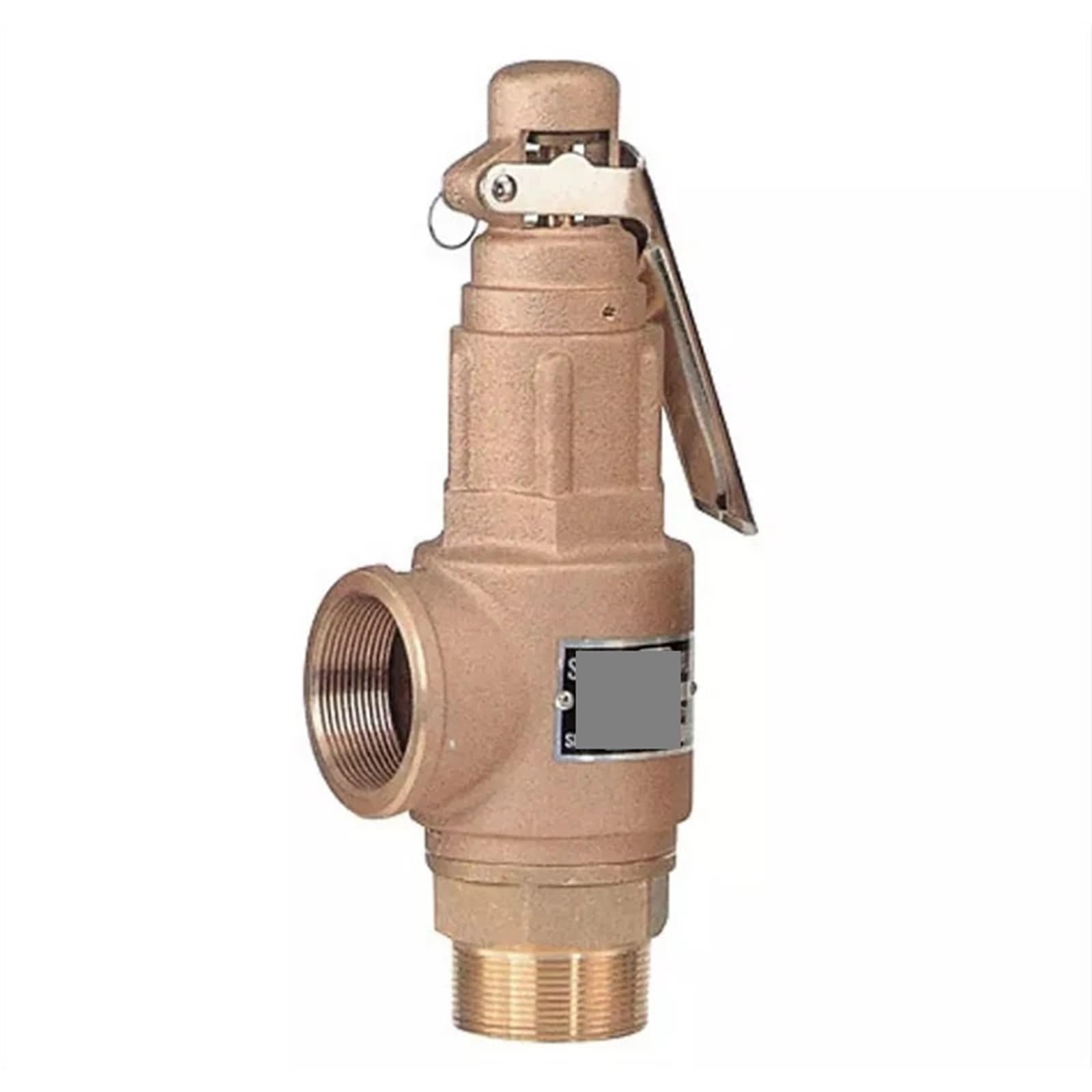 Valvola Sicurezza Ottone Valvola Di Sicurezza In Ottone Con Maniglia for Serbatoio A Pressione