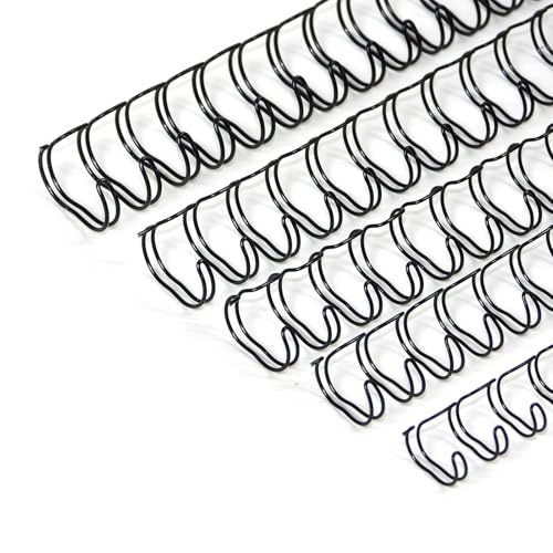 Cables de encuadernación de doble bucle para organizar apuntes de oficina y manuales