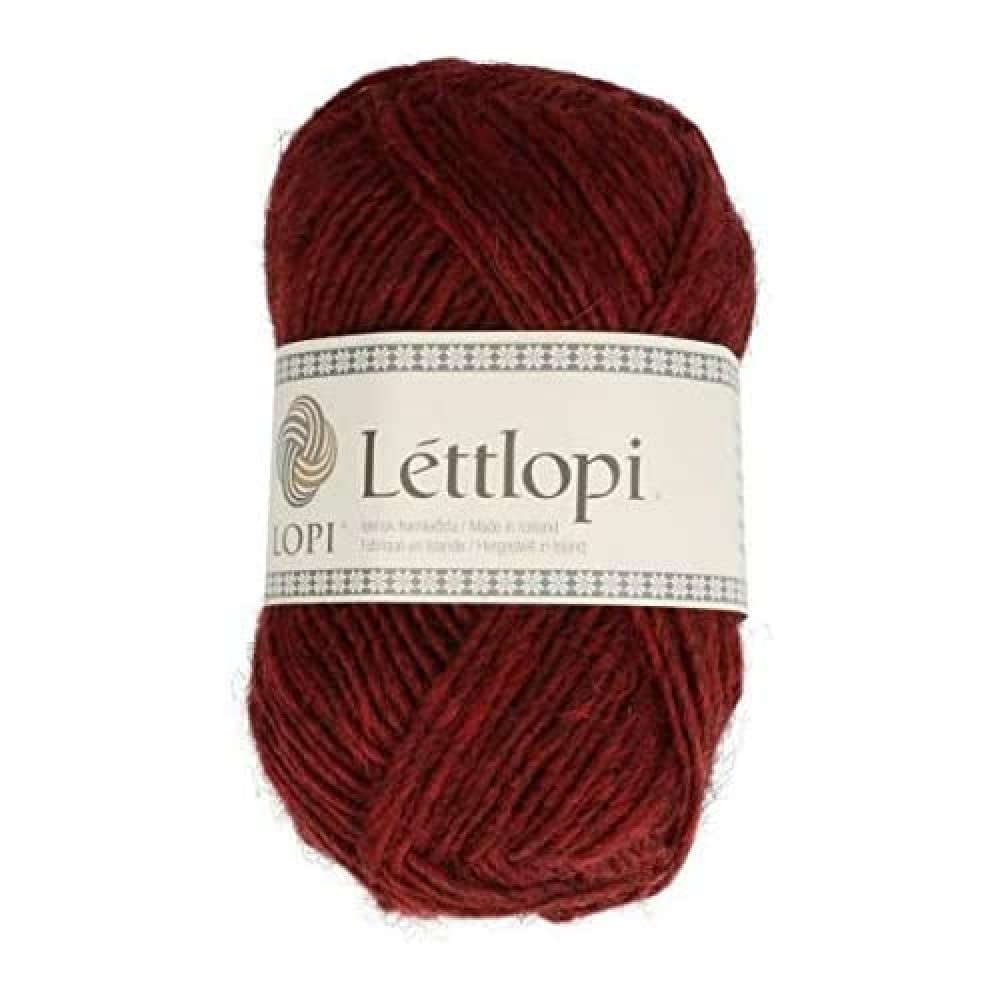 Álafoss 1522-9431 Yarn, Brick Heather, 50g/1.75oz. 100m/109yd, 100 m
