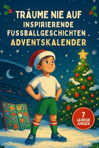 Träume nie auf – Inspirierende Fußballgeschichten Adventskalender: 24 inspirierende Fußballgeschichten für junge Träumer – Jeden Tag eine neue Geschichte, Challenge und Motivationsspruch