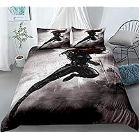 NICHIYOBI Black Widow Beddengoedset - Dekbedovertrek En Kussensloop Microvezel 3d Digitale Print Driedelig Beddengoed 9140 X 210 Cm 80 X 80 Cm NICHIYOBI Black Widow Beddengoedset - Dekbedovertrek En Kussensloop Microvezel 3d Digitale Print Driedelig Beddengoed 9140 X 210 Cm 80 X 80 Cm