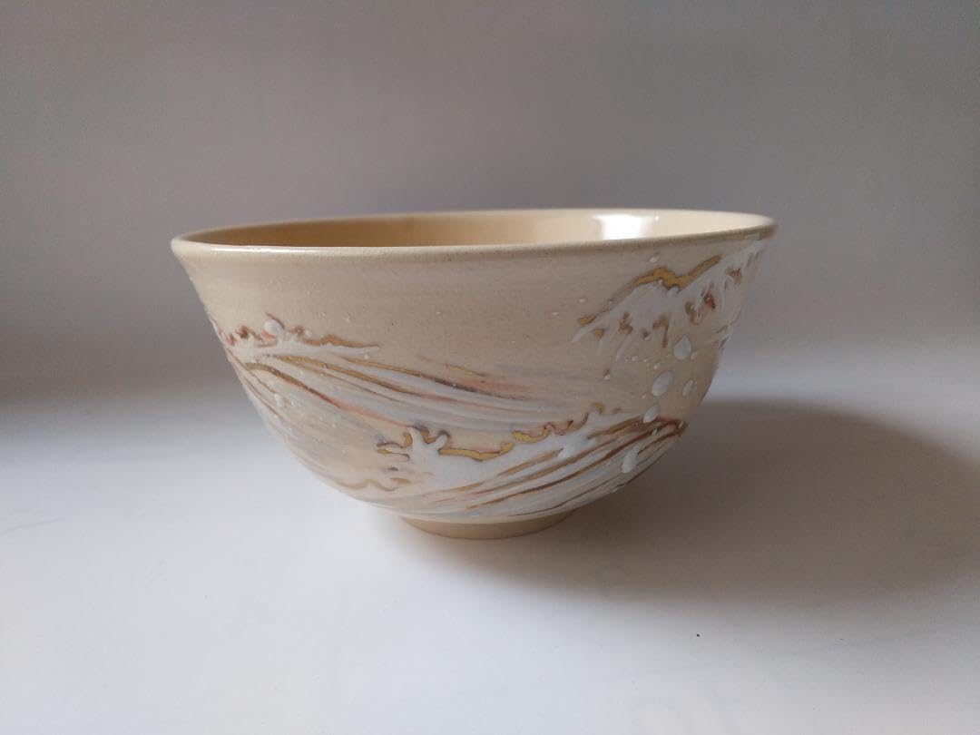 山澤松篁 涛画 茶碗 京焼 清水焼 茶道具 茶器 抹茶碗 共箱 共布 新品 Amazon | 山澤松篁 涛画 茶碗 京焼 清水焼 茶道具 茶器 抹茶碗