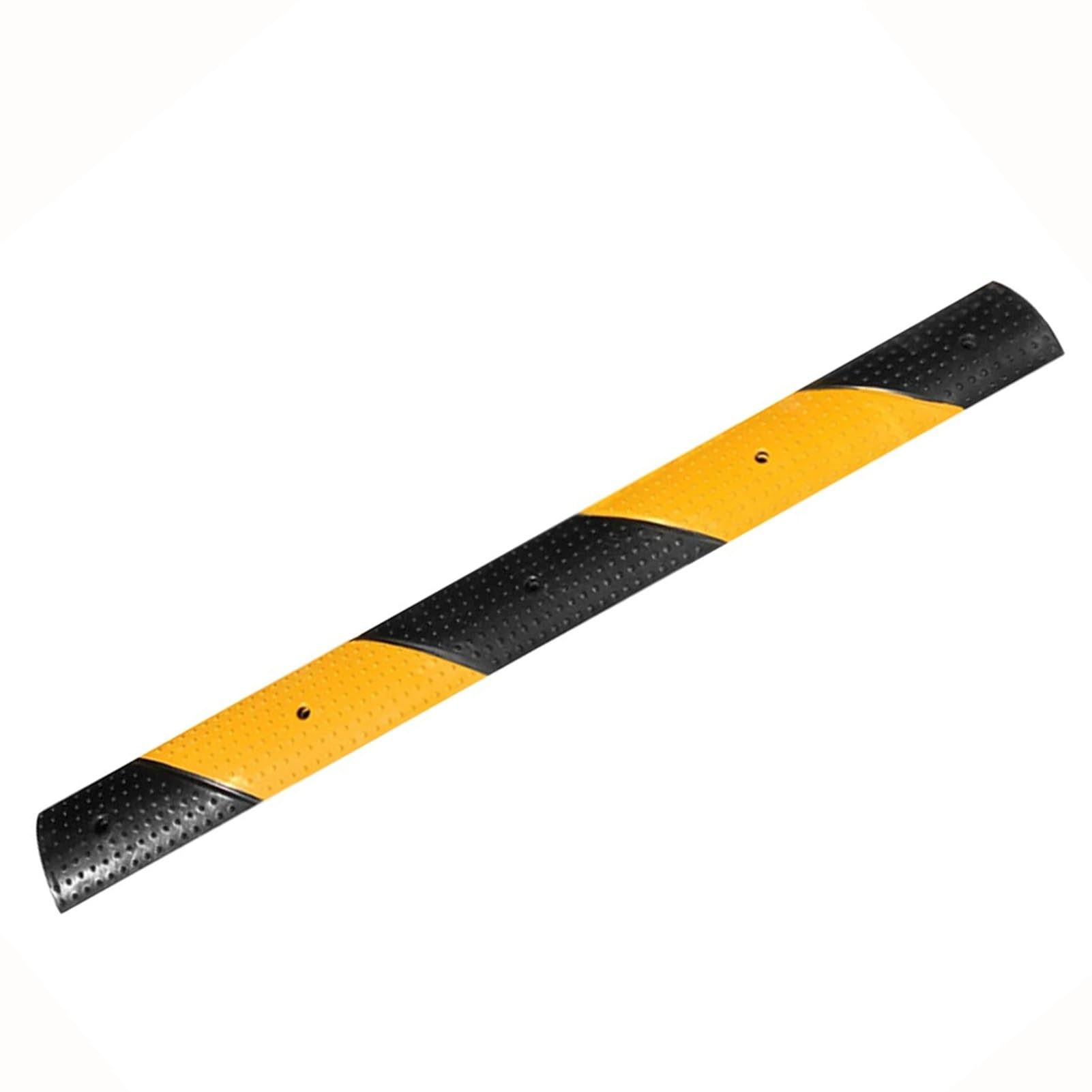 Eiwitany Recycled Rubber Speed Bump Ramp, Portable Vehicle Traffic Rubber Speed Protector for Asphalt, Concrete & Gravel Driveway Roadways