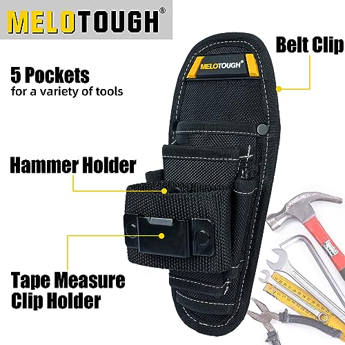 Image of Small Tool Pouch with Belt Clip,Small Tool Holder Pouch, Min Work Organizer Tool Holster and Knife Holder