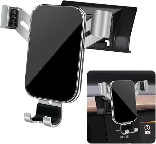 LUNQIN Soporte de teléfono de coche para Volkswagen Taos 2022 2023 2024 S SE SEL VW SUV Accesorios interiores de automóvil, mejor soporte para