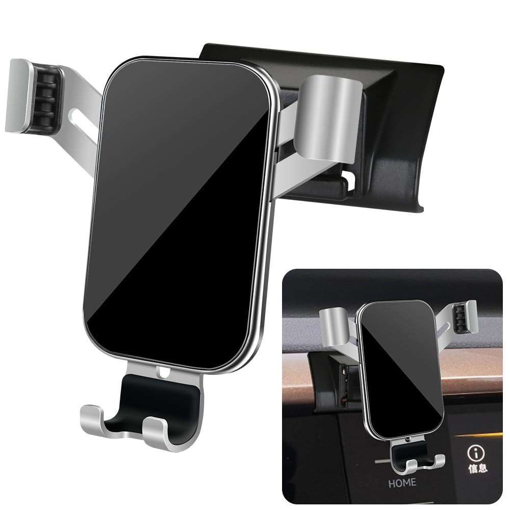 LUNQIN Car Phone Holder for Volkswagen Taos 2022 2023 2024 S SE SEL VW SUV Auto Interior Accessories Best Cell Phones Mount Cellphone Mobile Cradle