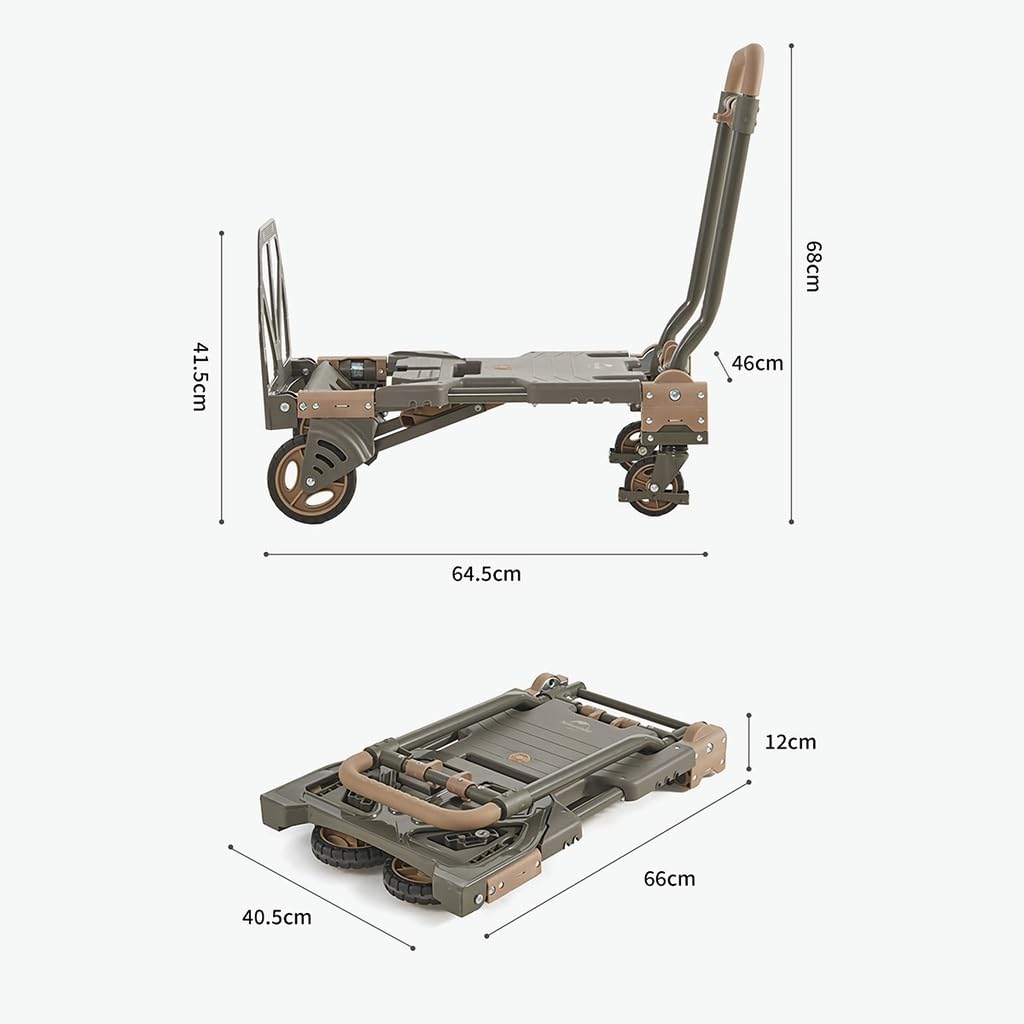 Naturehike BBQ用折畳台車キャリーカート 耐荷重120kg 三種の使用パタンハンドル高さ調整可 ワンタッチ収束式 ダブルベアリング 全地形対応 アウトドア キャンプ レジャー BBQ 運動会 アウト Amazon | Naturehike BBQ用折畳台車キャリーカート 耐荷重120kg 三種の