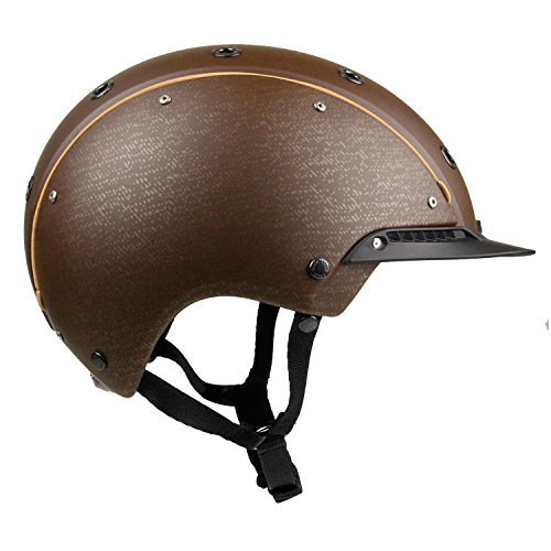 CASCO Reithelm VG1 Champ - 3, braun, L (58-62 cm)