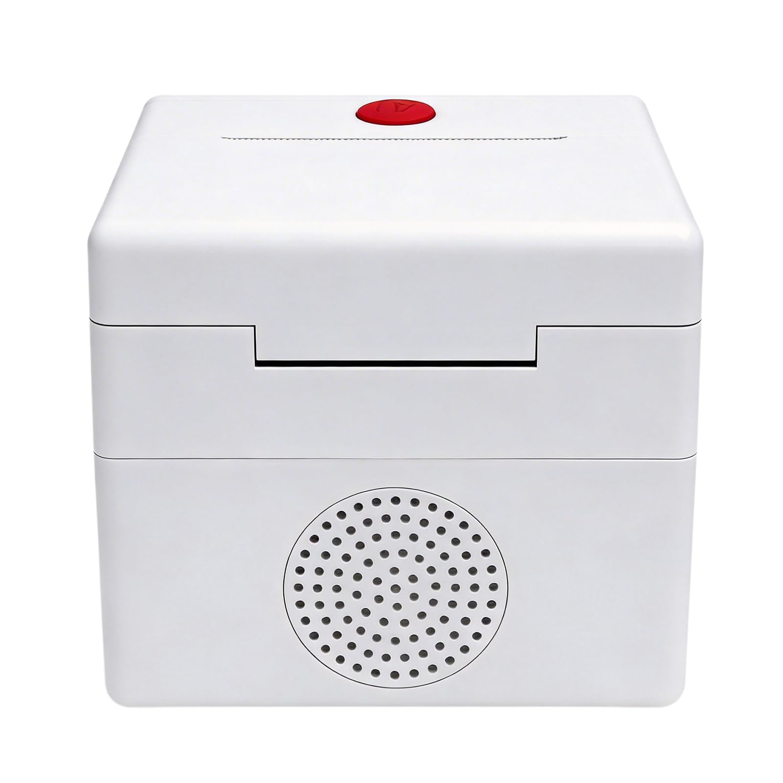 Smart AI Voice Sticker Maker con pantalla impresora compacta sin tinta para estudio, oficina, uso creativo, 5 rollos incluidos