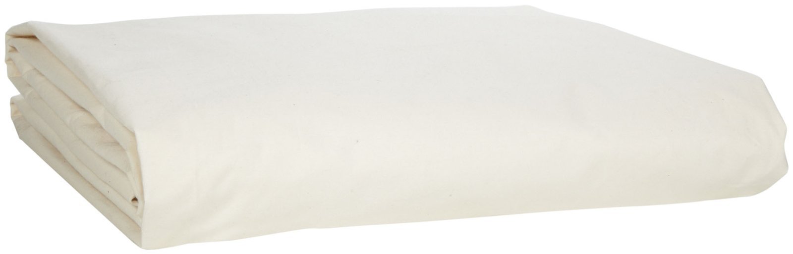 glo Organic Percale (White)-Queen Fitted Sheet