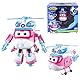 Super Wings Dizzy Deluxe Transforming, 2 Modi Roboter Deformation Flugzeug Action-Figuren Anime-Spielzeug für 3+ Jahre alte Jungen Mädchen w/Lights & Sounds, 6