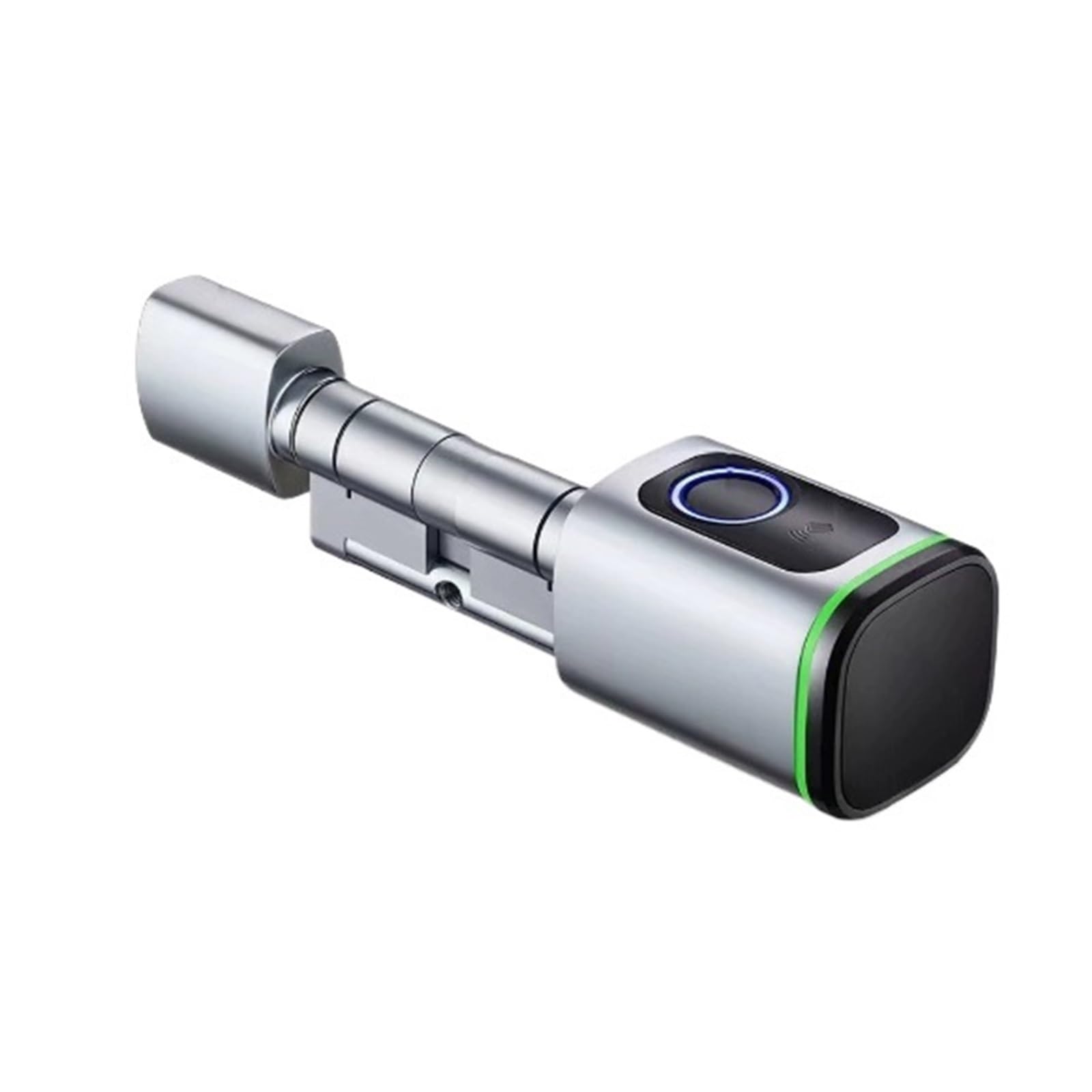 Serrure Connectée Cylindre Réglable BLE Empreinte Et Clés À Carte IC