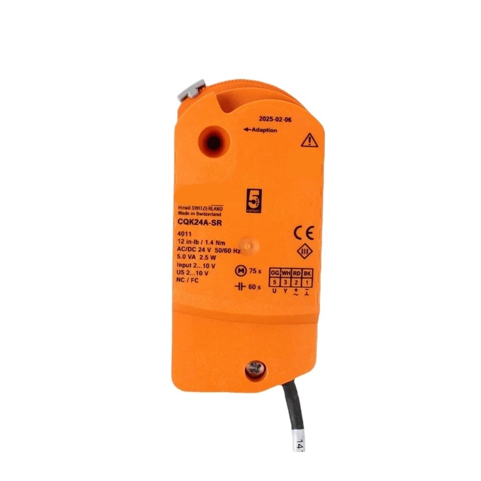 LEOTNNDQ 2-10V Modulating Rotary Actuator CQK24A-SR 24V 1NM NC