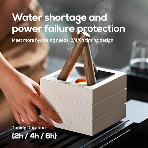 Difusor aromático eléctrico Bonfire Aroma Diffuser USB 280ml miniatura 2