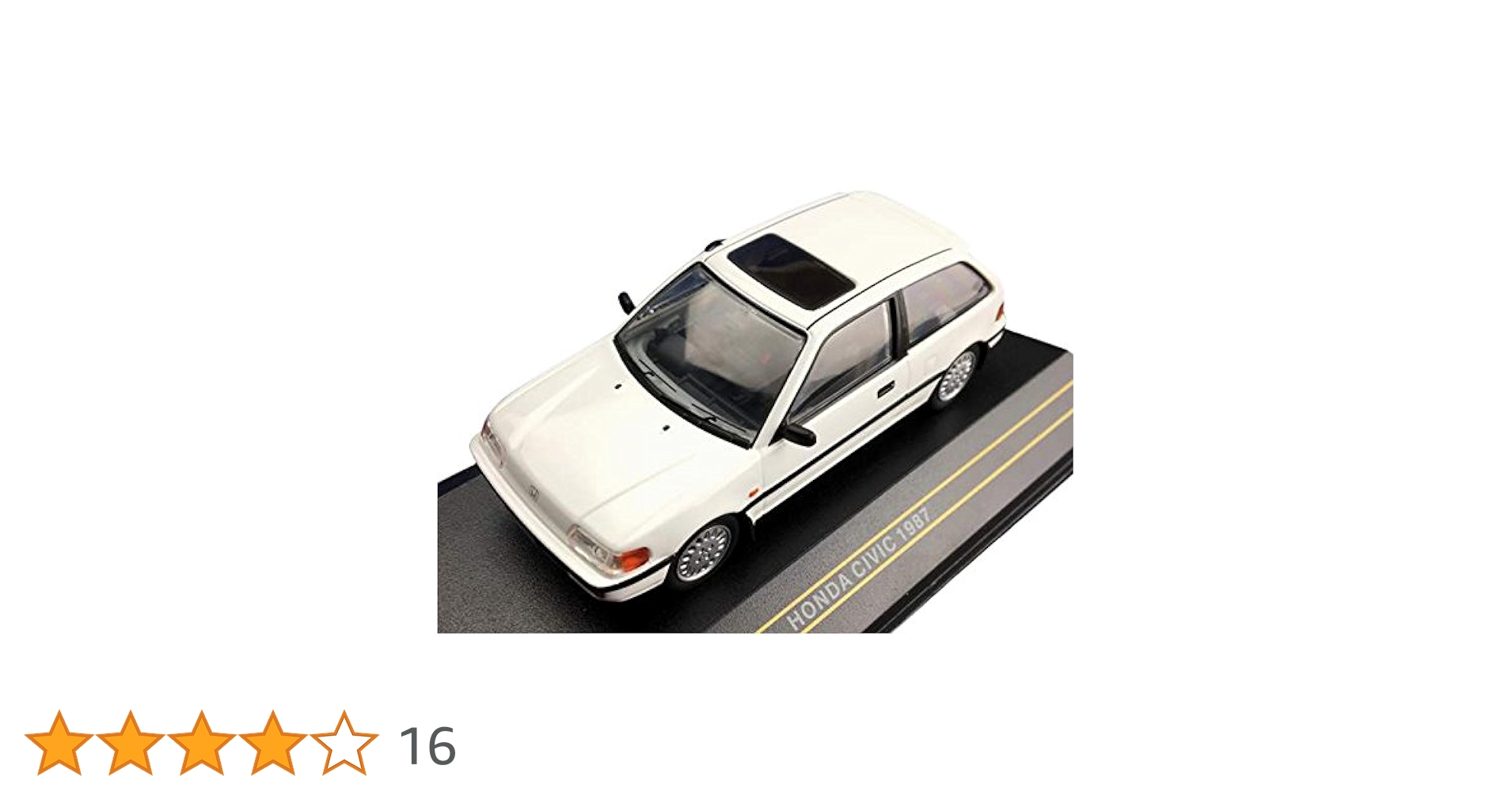 (未使用･未開封品)　First43/ファースト43 ホンダシビック 1987 ホワイト 1/43スケール F43-041 0pbj0lf Amazon | First43/ファースト43 ホンダシビック 1987 ホワイト 1