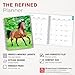 Horse Lovers | 2027 6 x 7.75 Inch Spiral-Bound Wire-O Weekly Engagement Planner Calendar | New Full-Color Image Every Week | BrownTrout | Animals Equestrian