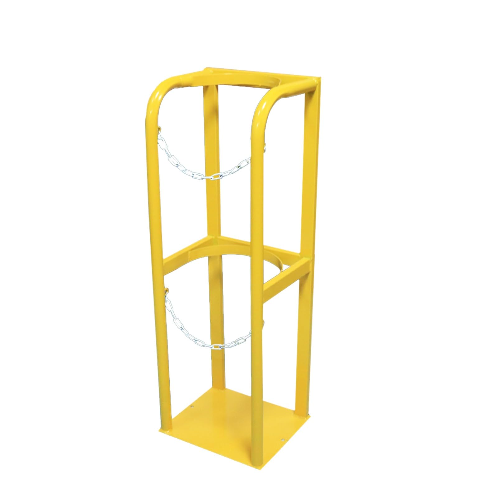 SWENEEN Oxygen Tank Stand Propane Rack Storage Gas Cylinder Tank Frame,For Hospitals/Laboratories/Factories/School Nitrogen Tanks Rack,Storage Oxygen Tanks Bra,Length 60cm(23 3/5in)