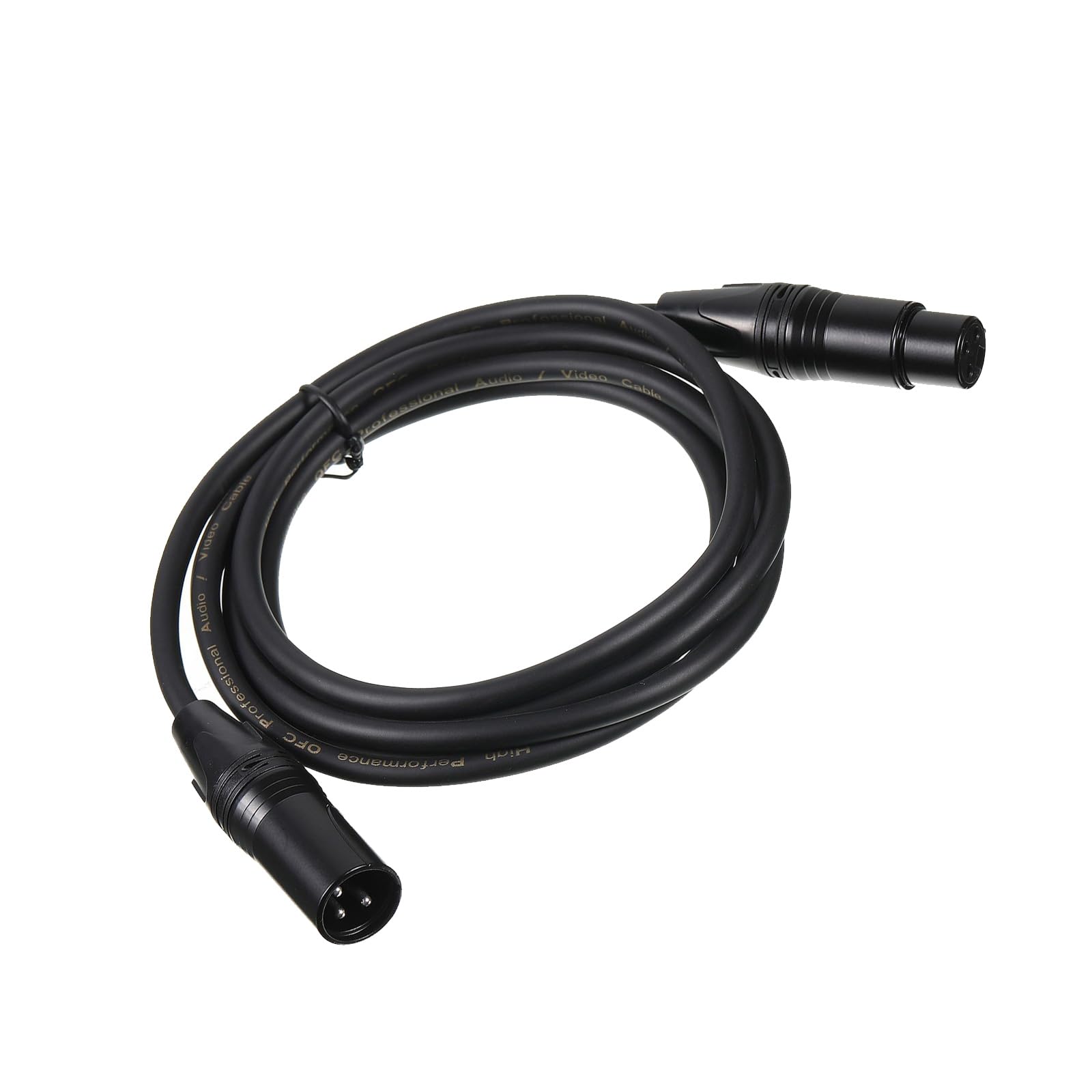 QIAOLIDA Professional 3Pin XLR Microphone Cable Male to Female Mic Speakers Cable for Studio And Live