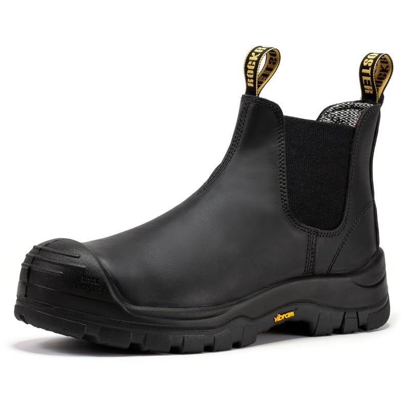 ROCKROOSTER Beaufort - CSA Certified Metal Free Vibram Outsole, Arch Support, Comfort Composite Toe Work Boots for men VAK630 VAK6312