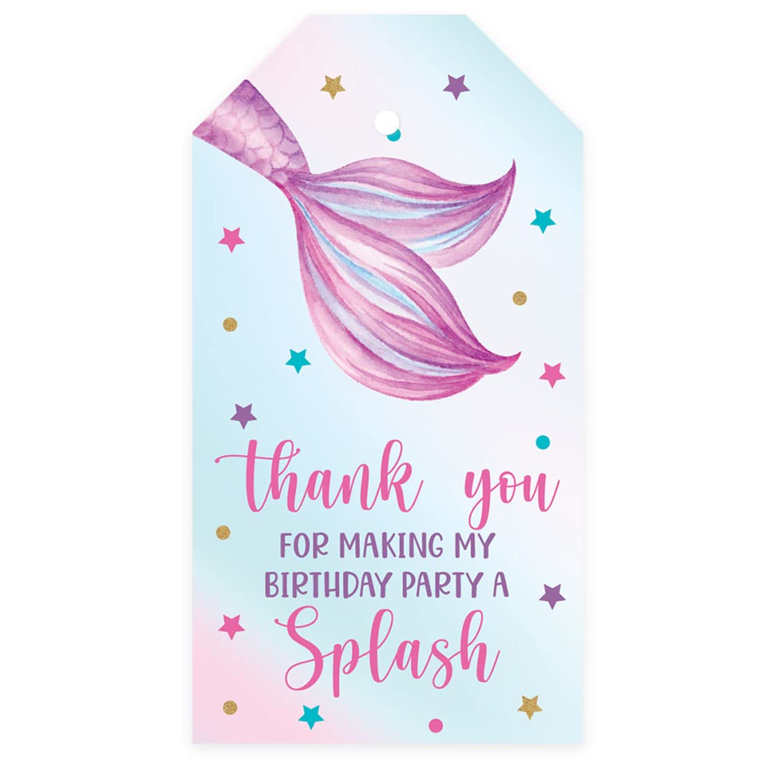 Amazon.com: Andaz Press Kids Party Favor Classic Thank You For Making My Birthday Party A Splash Gift Tags with String, 40-Pack Mermaid Tags for 1st Birthday Party Gift Bags Favor Bags, Girls amazon-com-andaz-press-kids-party-favor-classic-thank-you-for-making-my-birthday-party-a-splash-gift-tags-with-string-40-pack-mermaid-tags-for-1st-birthday-party-gift-bags-favor-bags-girls
