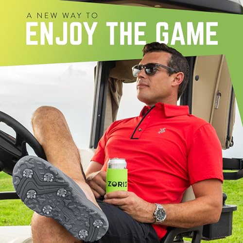 ZORIZ Golf Slides for Men and Women, Sports Slip On Sandals With Removable Spikes, Golf Footwear With Deeper Heel Cup and Higher Sidewalls for Secure Comfort4