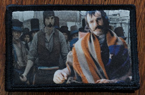 Redheaded Tshirts - Gangs of New York Movie Morale Patch 2x3 Hook and Loop Made in The USA