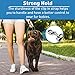 Pofomede 33-Feet Strong Dog Leash, Multiple-Use Extra Long Nylon Training Lead Leash with Friction Reducing Leather Padded Handle/Loop for Large Medium Dogs Pets Walking Training Green