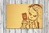 Superficie fija StarlingShop Joker - Felpudo para puerta, diseño de Joker