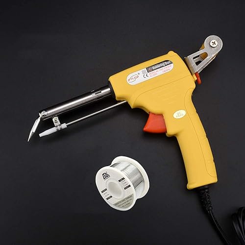 Pistola de soldadura automática Kit de soldadura eléctrica de mano Herramienta de soldadura 110V 220V 60W para placa de circuito, bricolaje en casa,