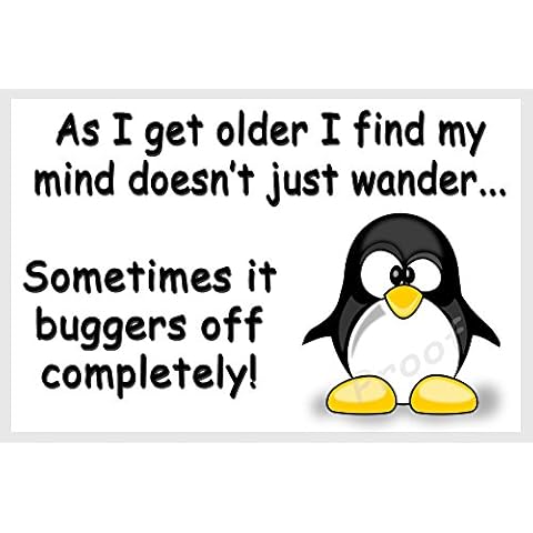 Penguin Fridge Magnet Gift for Seniors Cover