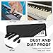 Musiin 61 keys Synthesizer Dust Cover, Compatible with Roland FANTOM-06 XPS-30 JUNO-DS61, Nord Wave 2,Deluxe Chinlon Dustproof & Anti-scratch, Silky Feel & Tailored Design