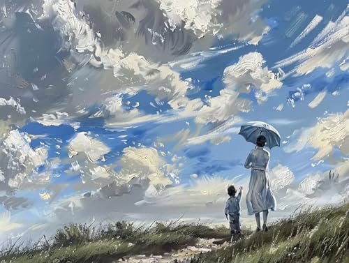 Cadeau DIY Diamond Painting paysage tendre à offrir pour la fête des mères